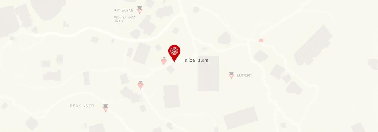 Mappa che indica la posizione della sede di Alba Scura a Firenze.
